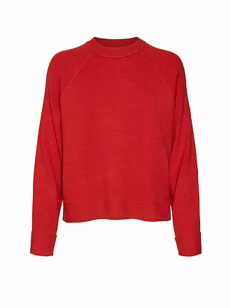 VERO MODA | Pullover VMGOLD | rot